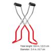 HOLIDYOYO Non-Slip Bottle Lifter and Can Clip, Heat-Resistant Folding Scald-Protection Clip view 2