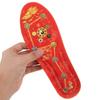 DECORNIJIA 2 Pairs Red Comfort Insoles with Seven-Planet Design, Cushioned and Breathable, Sizes 37–38 view 4