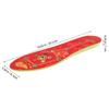 minkissy 2 Pairs Shock-Absorbing Red Insoles, Size 39–40, Breathable Comfort Shoe Inserts for Women and Men with Sweat-Absorbing Technology and Seven Planets Pattern view 2