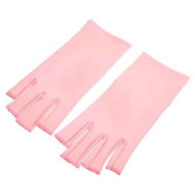 ERINGOGO UV Protection Fingerless Manicure Gloves
