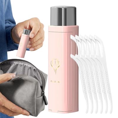 Portable Refillable Automatic Compact Dental Floss Dispenser