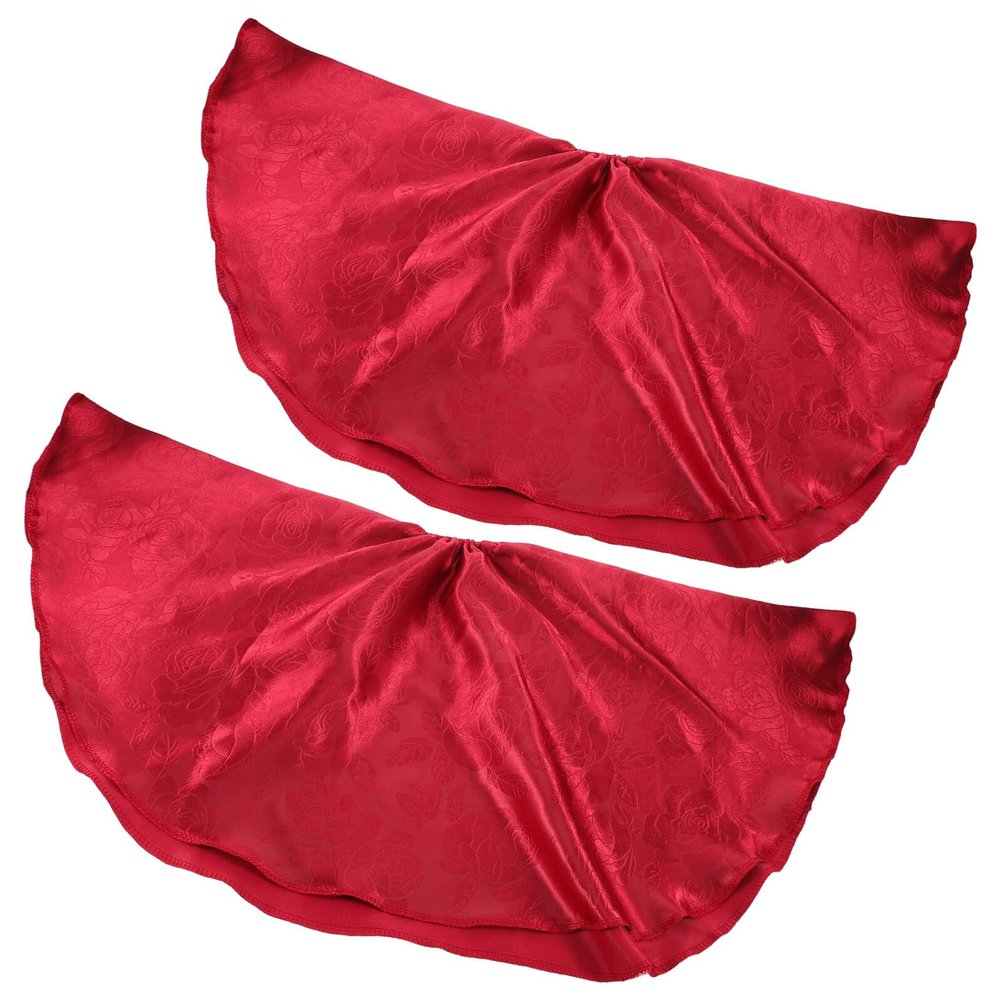 Red Fabric Moxa Burner Protective Covers, 2-Pack