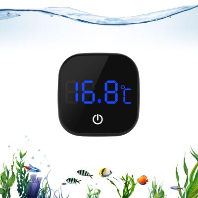 Digital Aquarium Thermometer with Wireless LED Touch