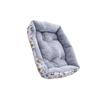 osiuujkw Warming Pet Bed for Dogs and Cats, Soft Cushion, Gray, L view 1