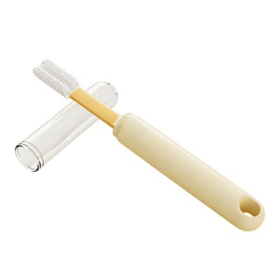 Dog Toothbrush, Silicone Toothbrush with Soft Bristles