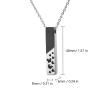 Pet Urn Jewelry for Ashes with Cube Pendant view 3