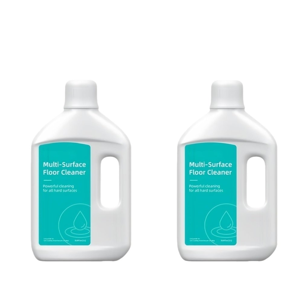 Floor Cleaning Solution, 1 Liter (33.81 fl oz), Compatible with Dreame X30, X30 Ultra, L10 Ultra, L10s Ultra, D10 Plus, X50 Ultra Vacuum and Mop Robots (2-Pack)