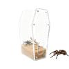 Protoence Clear Acrylic Jumping Spider Terrarium – Small Reptile Breeding Container view 1