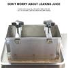 Double-Screw Meat Press for Homemade Stuffed Burgers, 304 Stainless Steel view 2
