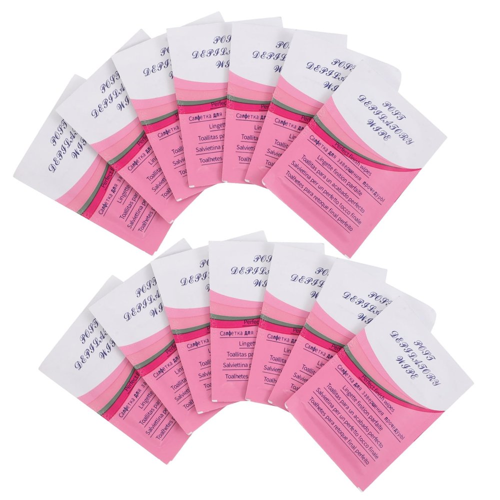 Wax Removal Wipes for Women, Nonwoven with Glycerin