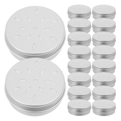 YARNOW 20-Piece 60 mL Aluminum Scent Cans with Ventilation Holes for Dog Odor Training and Search and Rescue