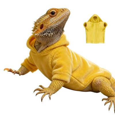 GTFYUDGH Bearded Dragon Outfit | Handmade Soft Reptile Coat