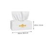 Gatuida 80-Count Disposable Cotton Face Towels, White view 2