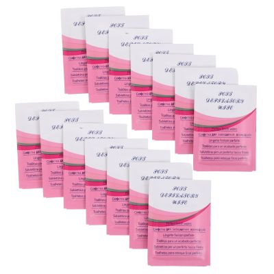 COLLBATH 50 Portable Cleaning Wipes for Waxing