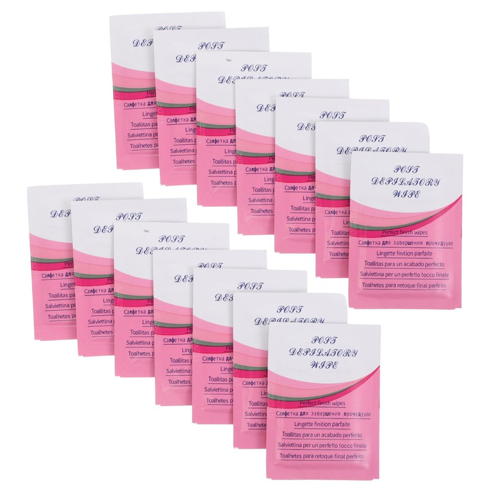 COLLBATH 50 Portable Cleaning Wipes for Waxing