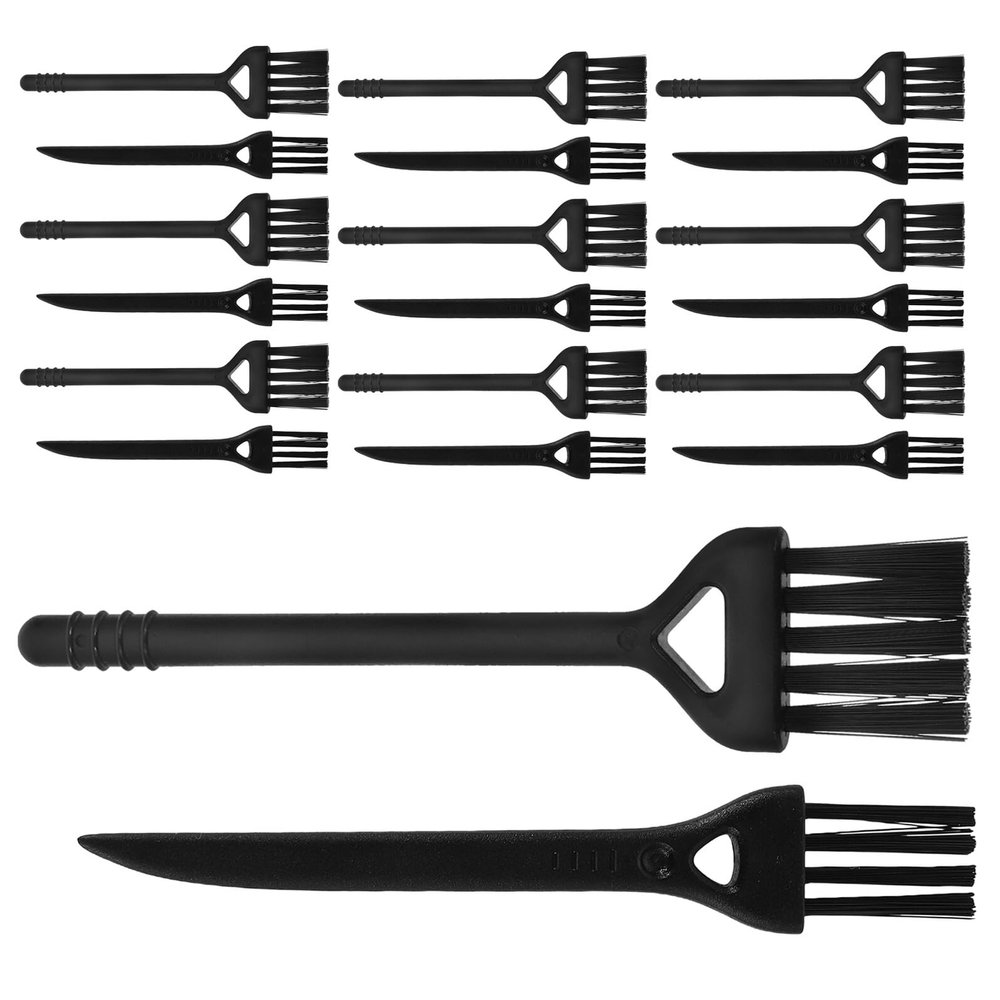 BUGUUYO 40-Piece Cleaning Brush Set with Precision Nylon Bristles and Ergonomic Handle for Laptop and Camera Cleaning