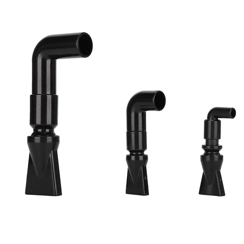 Mavaol 360° Rotatable Elbow Aquarium Duckbill Nozzle, Water Outlet Tube, Pump Connector