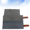 Leather Roll-Up Hairdressing Tool Bag with 12 Compartments view 3