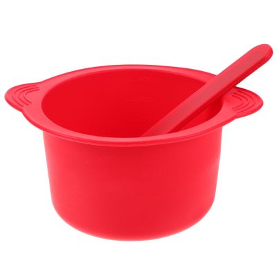 MUCKLILY Silicone Wax Warmer Insert, 400 ml, with Stirring Stick