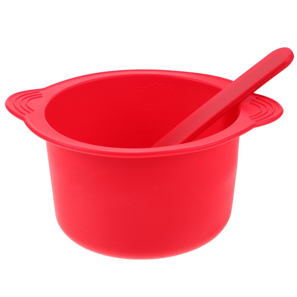 MUCKLILY Silicone Wax Warmer Insert, 400 ml, with Stirring Stick