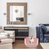 GANAZONO Ceramic Rabbit Toilet with Leak-Proof and Tip-Resistant Design, Square view 3