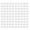MasYosh 100-Piece Collar Support Stickers, Self-Adhesive Triangular Shirt Collar Stays, PVC view 2