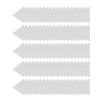 MasYosh 100-Piece Collar Support Stickers, Self-Adhesive Triangular Shirt Collar Stays, PVC view 3
