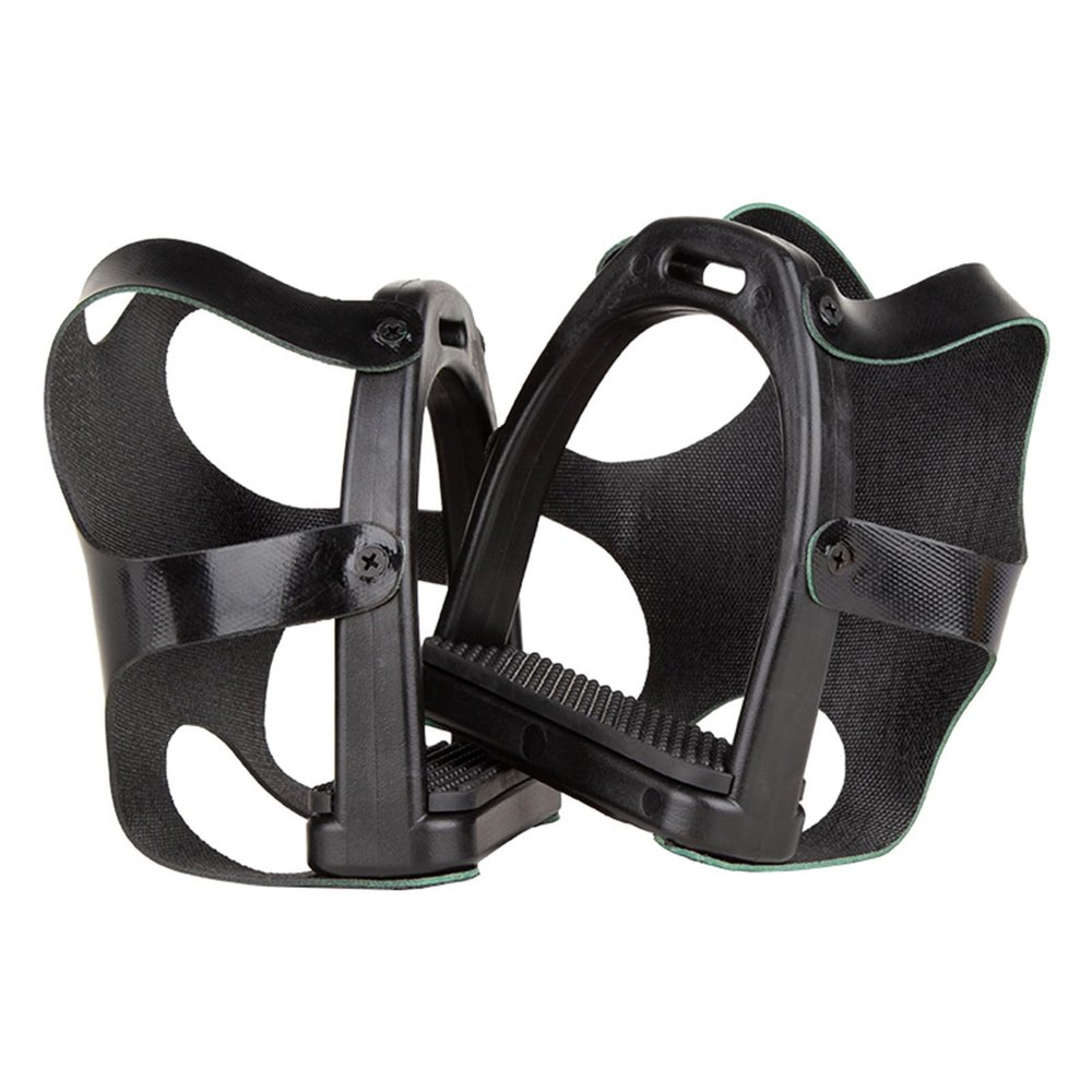 Safety Stirrup Irons for Riding with Non-Slip Footbed