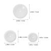 UTHCLO Fondant Press Mold, 12-Piece Set with Button-Shaped Flower Molds view 2