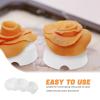 UTHCLO Fondant Press Mold, 12-Piece Set with Button-Shaped Flower Molds view 3