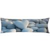Beige Side Sleeper Pillowcase 40 x 140 cm, Duck-Egg Velvet Pregnancy Pillow Cover with Invisible Zipper view 1