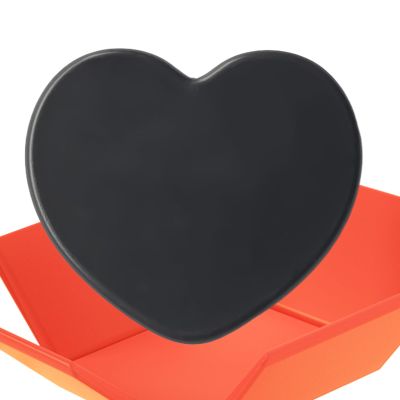 Heart-Shaped Compact Travel Makeup Mirror