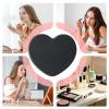 Heart-Shaped Compact Travel Makeup Mirror view 4