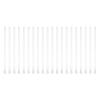 Plastic Hanger Connectors, 20-Pack, White view 1