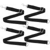 Adjustable Nylon Bucket Straps with Carabiner Hooks for Horses view 1
