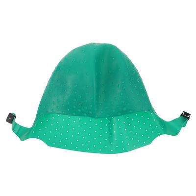 PENIKOKO Reusable Silicone Highlighting Cap with Hook, Snug-Fitting Green Coloring Cap