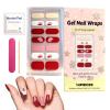 Gel Nail Wraps, 14 Count, Self-Adhesive Nail Stickers view 1