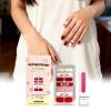 Gel Nail Wraps, 14 Count, Self-Adhesive Nail Stickers view 4