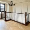 Stair Safety Net 60 x 720 cm, Durable, No-Drill Installation, White view 1