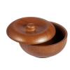 Generic Wooden Shaving Soap Bowl with Lid view 1