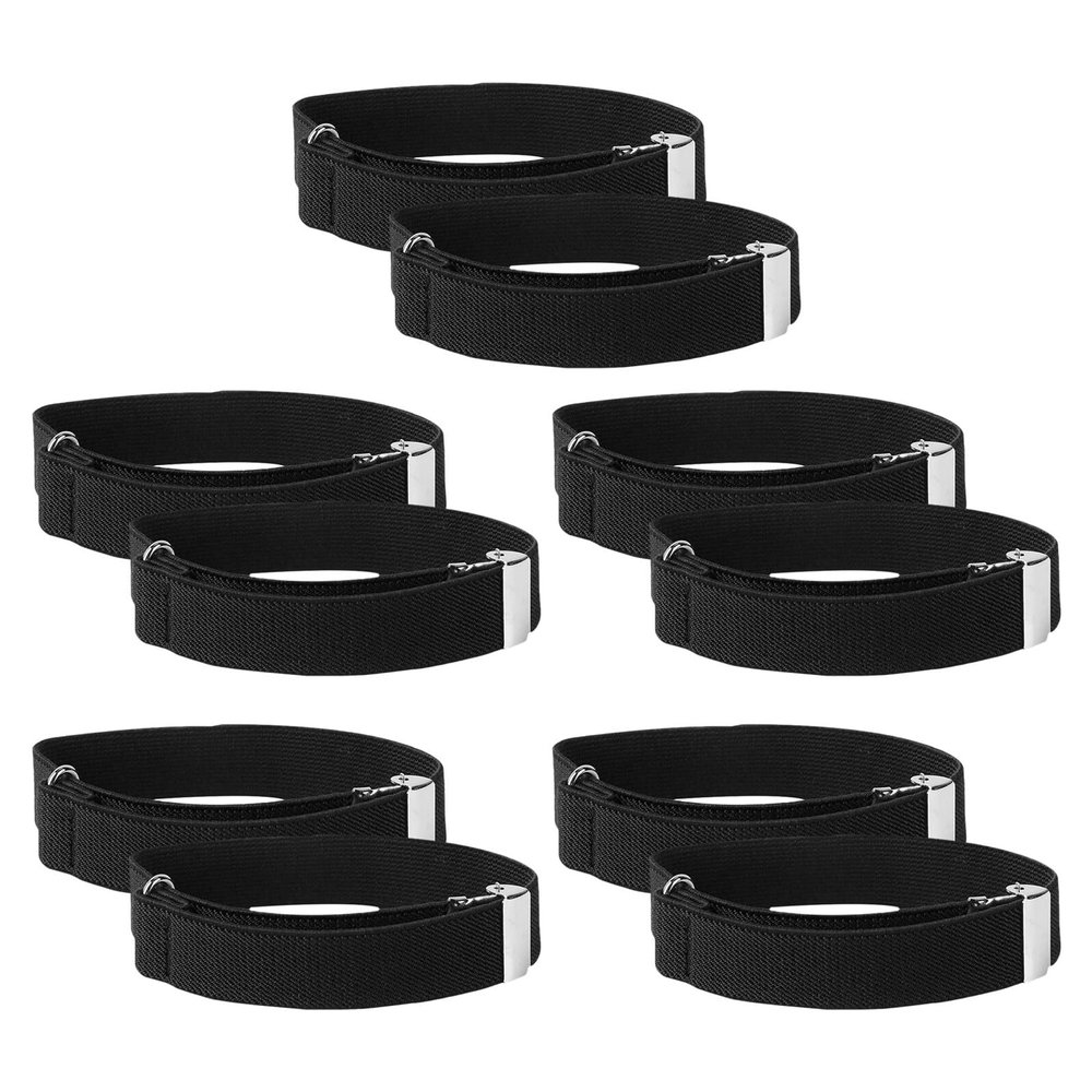Elastic Sleeve Holders with Anti-Slip Function, 5 Pairs for Women and Men