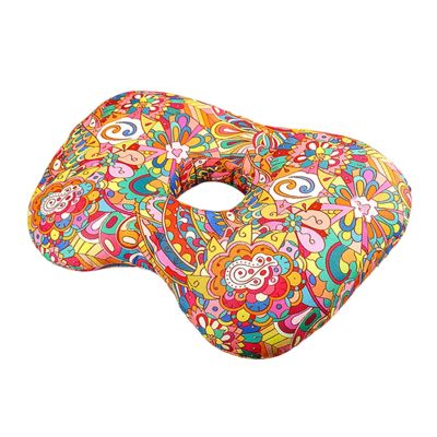 Piercing Pillow for Side Sleepers with Comfortable Ergonomic O-Shape