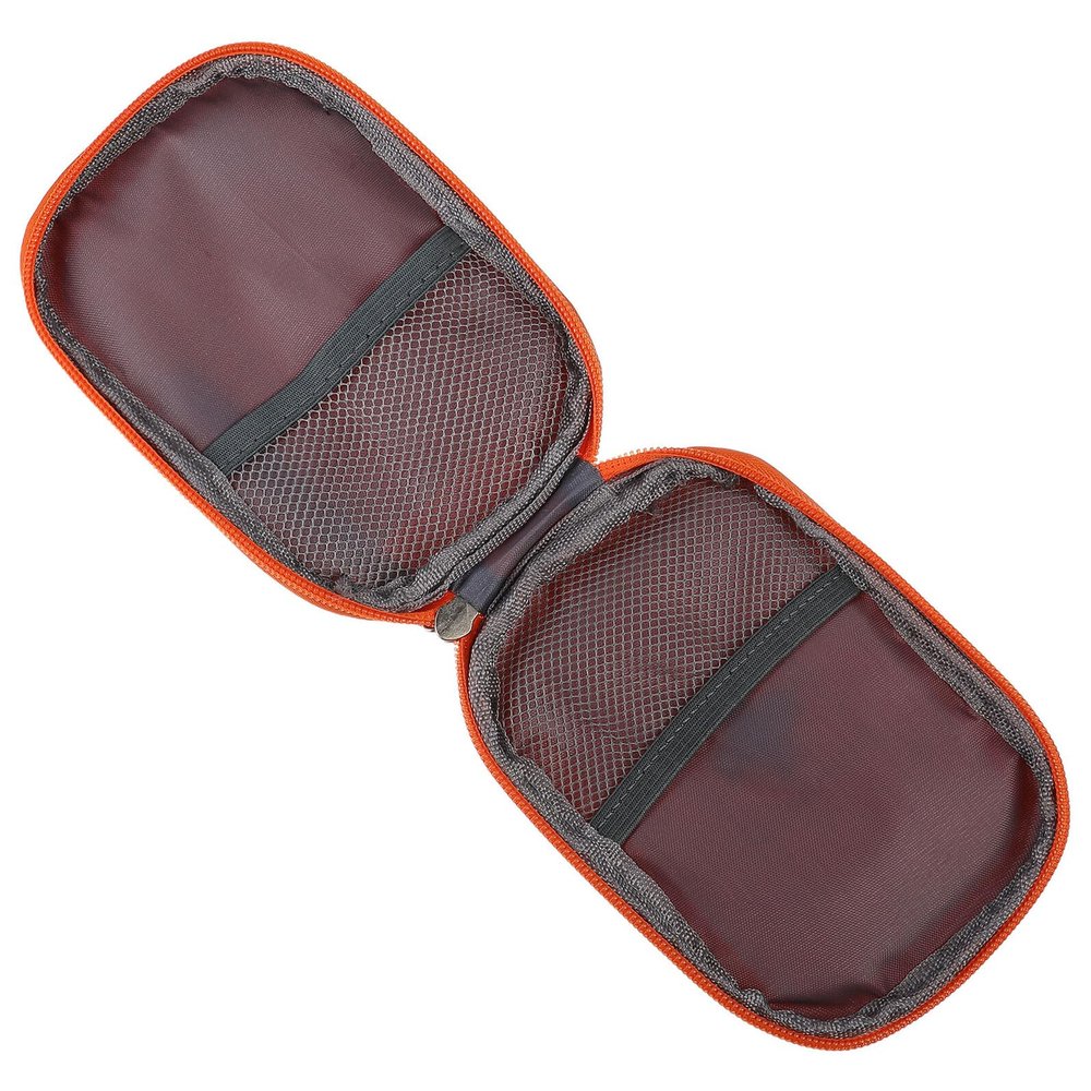 Portable First Aid Bag with Handle, Small Travel Medicine Bag