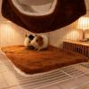 Generic Warm Hamster Hammock Cave Tunnel Mat view 3