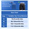 YGER JZGB Inguinal Hernia Belt for Men, Adjustable Truss with 4 Pressure Pads, Black, XL view 2