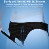 YGER JZGB Inguinal Hernia Belt for Men, Adjustable Truss with 4 Pressure Pads, Black, XL view 4
