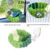SIXRUN Cozy Budgie Nest, Warm Velvet Parrot Bed, Hammock with Suction Cup for Window or Outdoor (small) view 4