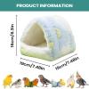 Plush Bird Bed - Thermal Winter Nest view 2