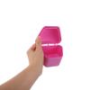 Gatuida 6-Piece Trapezoidal Denture Travel Case for Cleaning and Storage view 3