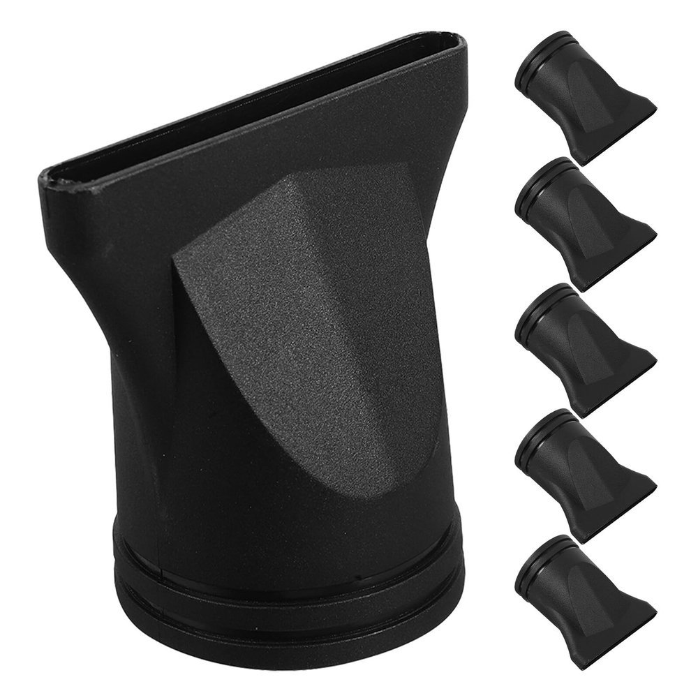 AUTSUPPL Hair Dryer Nozzle Set, 6-Piece Plastic Set for Salon and Daily Use, Fits 4.4–4.6 cm Hair Dryers